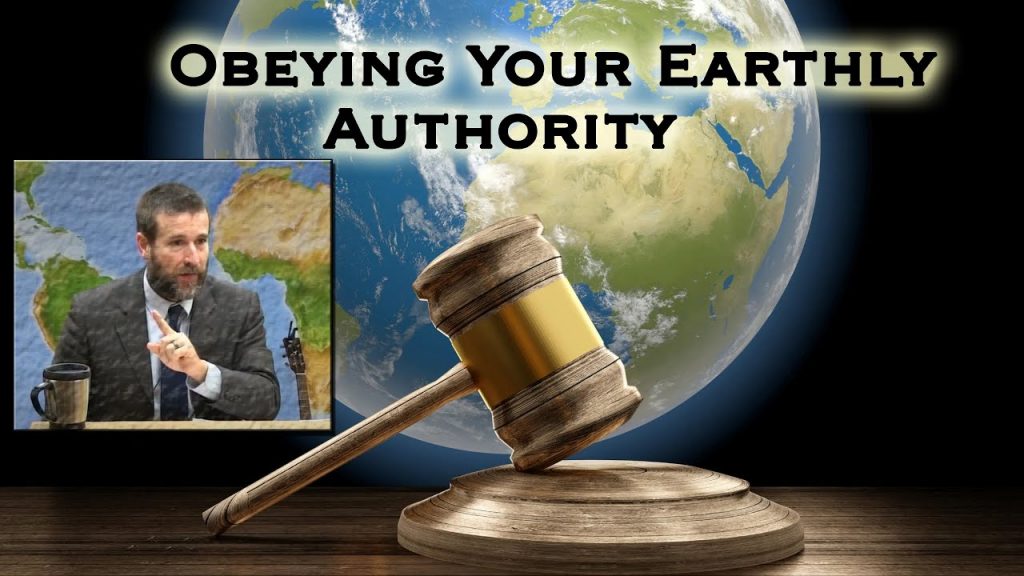 ⚖ Obeying Your Earthly Authority | 🗡Steven L. Anderson Sermon