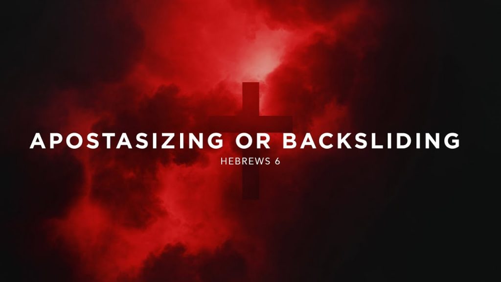 Apostasizing or Backslidding? (Falling Away)- Pastor Bruce Mejia