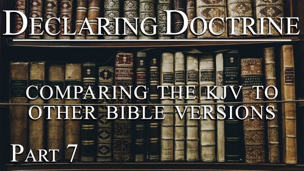 different bible versions of kjv