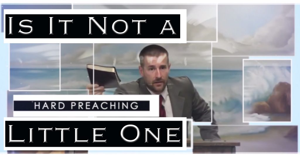 Is It Not a Little One | Steven L. Anderson Preaching