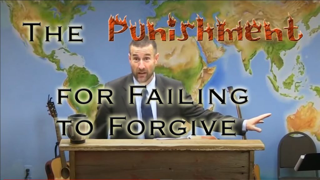 The Punishment for Failing to Forgive - Preaching by sanderson1611