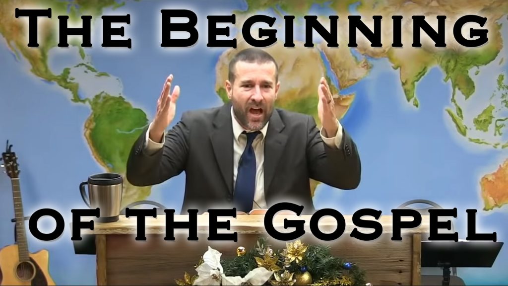 The Beginning of the Gospel - Steven L. Anderson Sermon