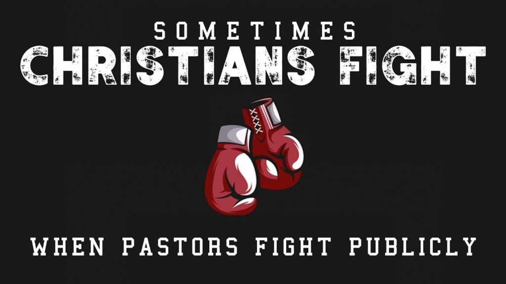 Sometimes Christians Fight (When Pastors Fight Publicly) | Pastor Roger Jimenez