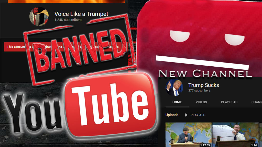 Voice Like a Trumpet Banned... Pastor Anderson's New Channel!