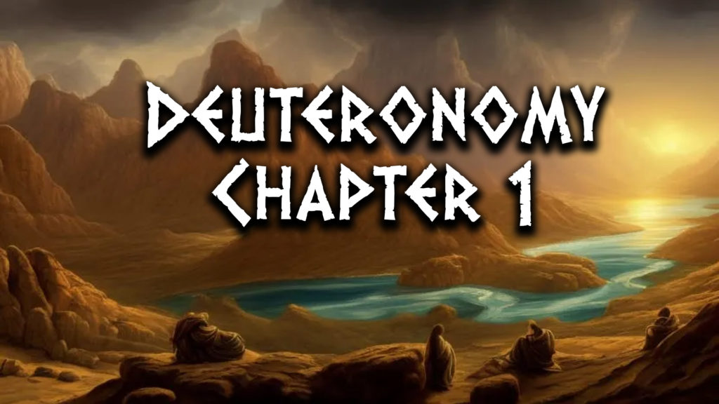 Deuteronomy Chapter 01 | Pastor Anderson