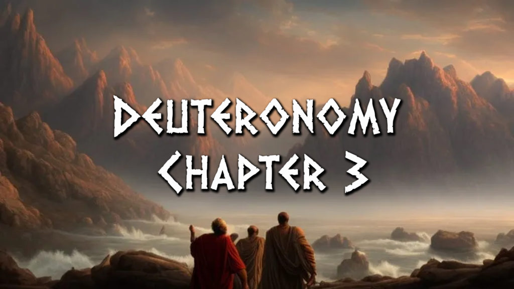 Deuteronomy Chapter 03 | Pastor Anderson