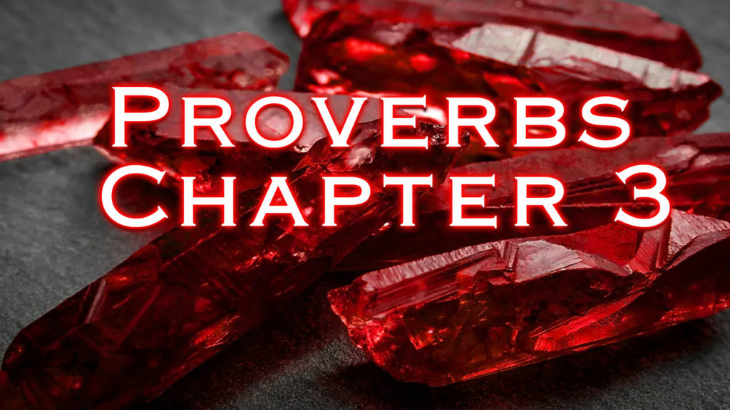 Proverbs Chapter 03 | Pastor Anderson