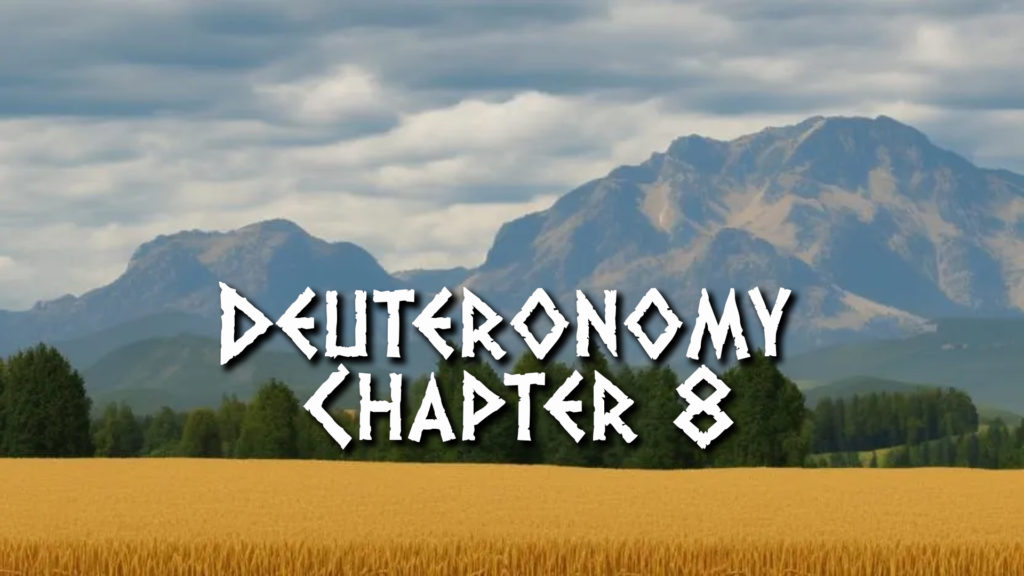 Deuteronomy Chapter 08 | Pastor Anderson